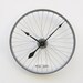 Recycled Bike Wheel clock