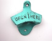 Shabby Cottage Chic Cast Iron Bottle Opener