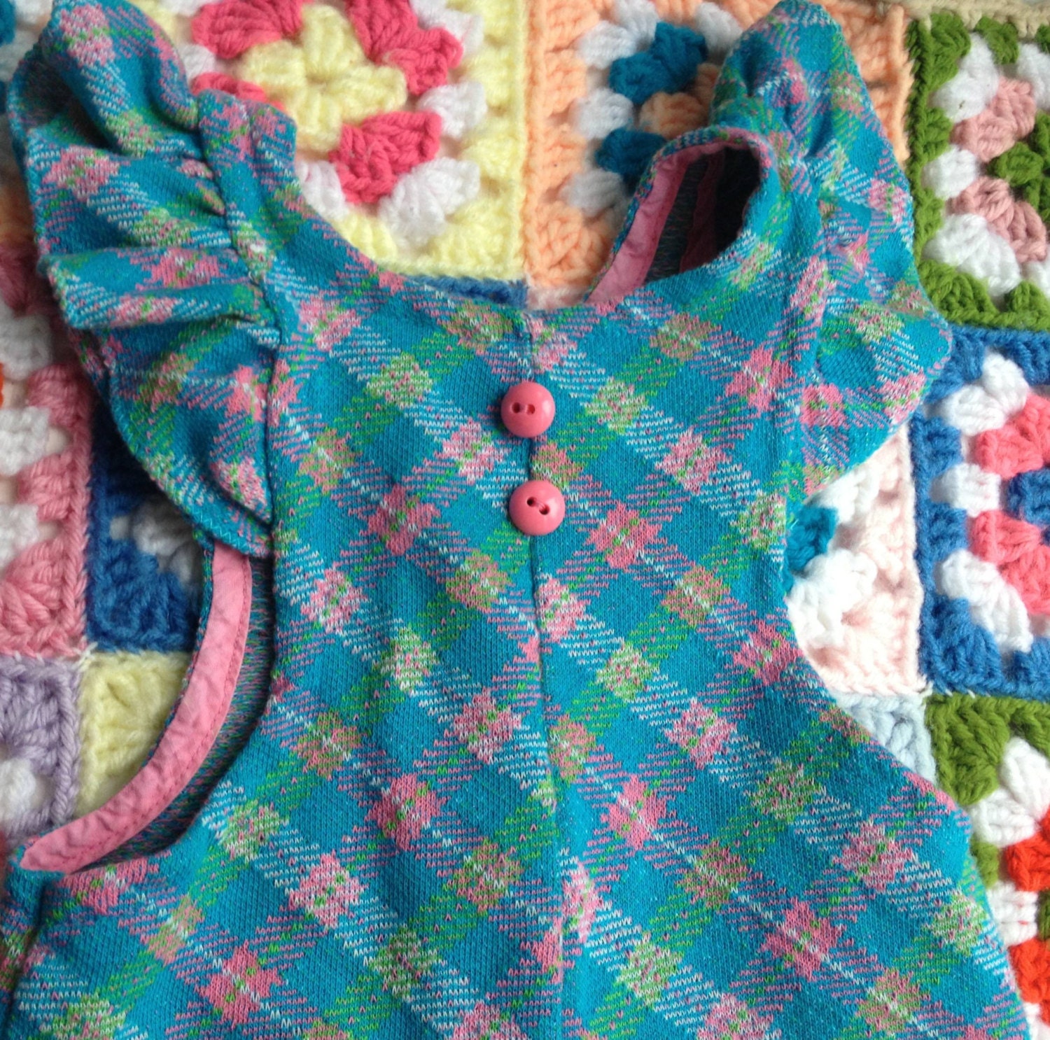 70s Carters Overalls 6-9 Months