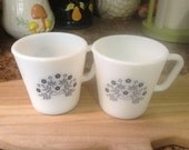 Set of Two Pyrex Mugs