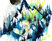 Neon Nights- Original Illustration