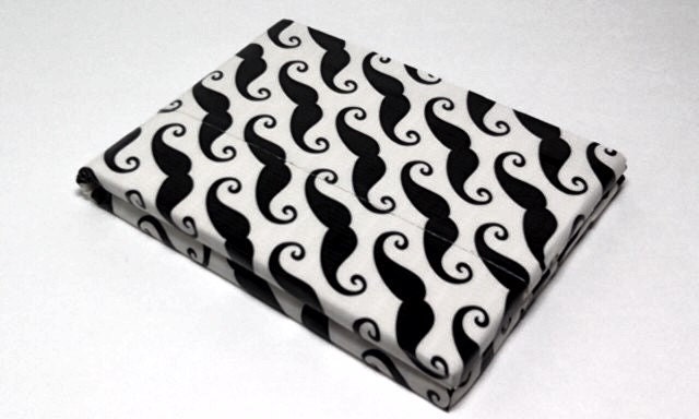 Duct Tape Wallet - 7 Pocket - Mustache