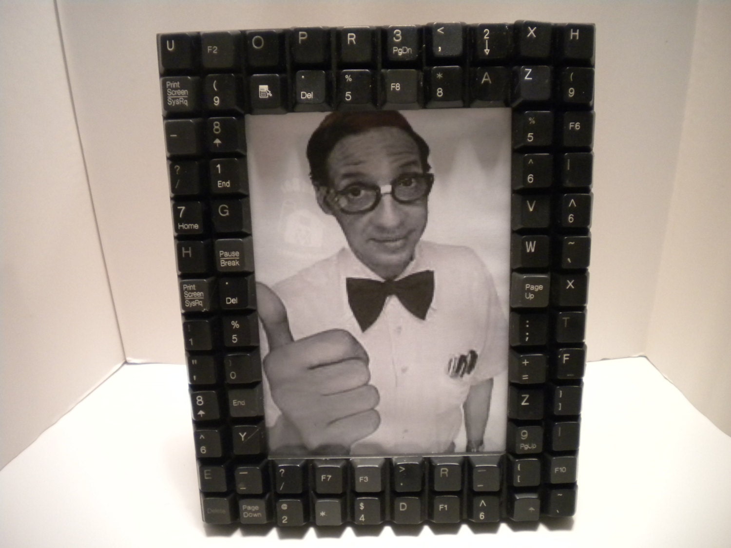 Computer Keyboard Keys Picture Frame