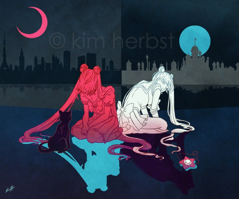 Sailor Moon Print - Great Responsibility