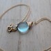 Fluorite Necklace In Gold Filled, Wire Wrapped AAA Gemstone, Spring Fashion - Seabreeze
