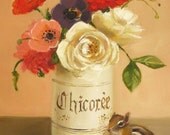 Still Life- Chicoree Tin- Art Print