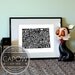 Colorado - typography map art print 8x10 - customizable state poster custom wedding engagement graduation gift anniversary wall art decor