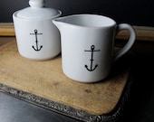 Anchor Sugar and Creamer Set