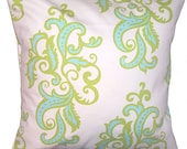 One Decorative Throw Pillow Cover - Vicki Payne Home Decor Fabric - 16 x 16
