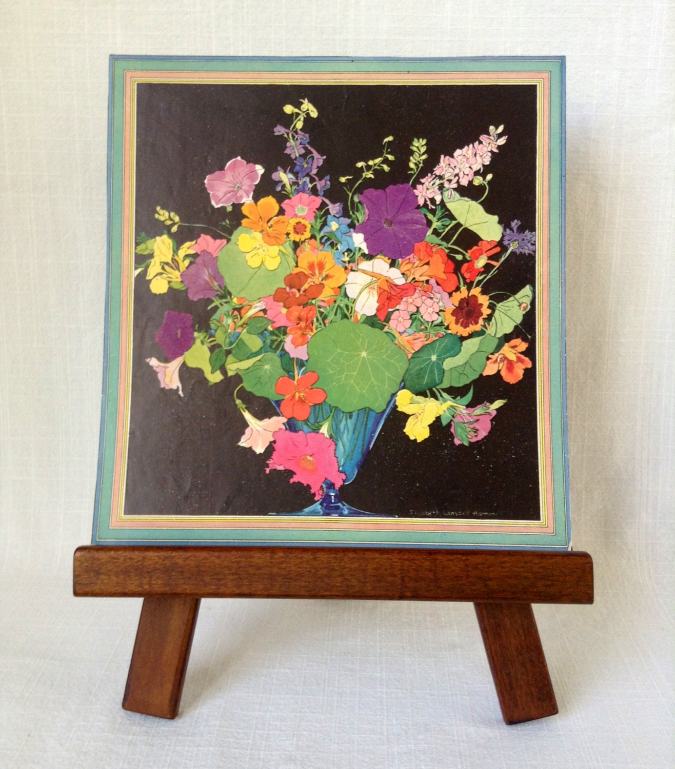 Vintage Floral Print