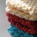 Wash Cloth, Dish Cloth, Scrubbie, cotton crochet, Handmade, Eco friendly, reuseable