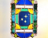 Stained Glass Window Jewelry. Star House.