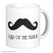mustache coffee mug, father's day gift, Lord of the manor, stache, beard