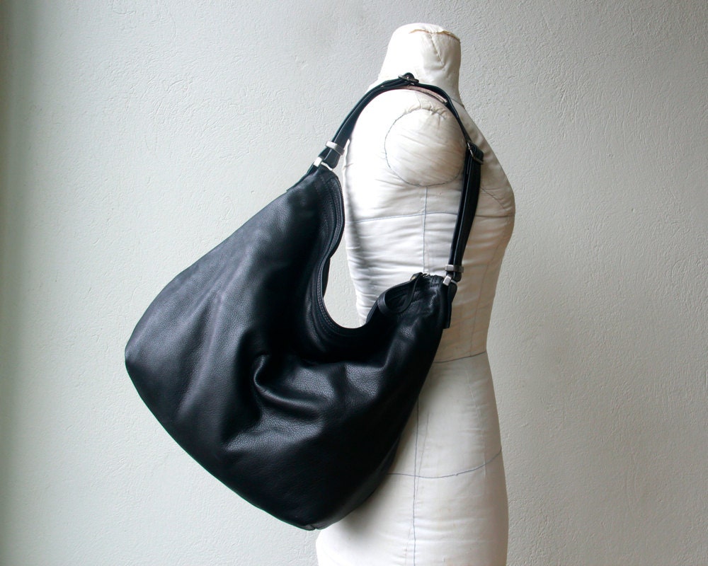 LAPTOP BOHO - leather boho - int zip pocket & 13" laptop pocket - choice of colors and finishes
