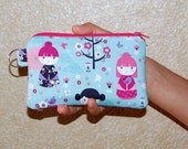 JAPANESE DOLLS  - iPhone / iPod / Cell Phone / Gadget Zipper Pouch
