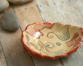 Abstract Painting textured Tray