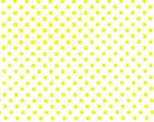 Neon Fabric, quilt or craft fabric by Michael Miller- Dumb Dot in Neon Lemon- 1 yard or by the yard