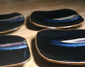 Wonky Square Plates - Set of Four
