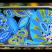 The Shirley Buckle - Bold Blue Graphic Buckle