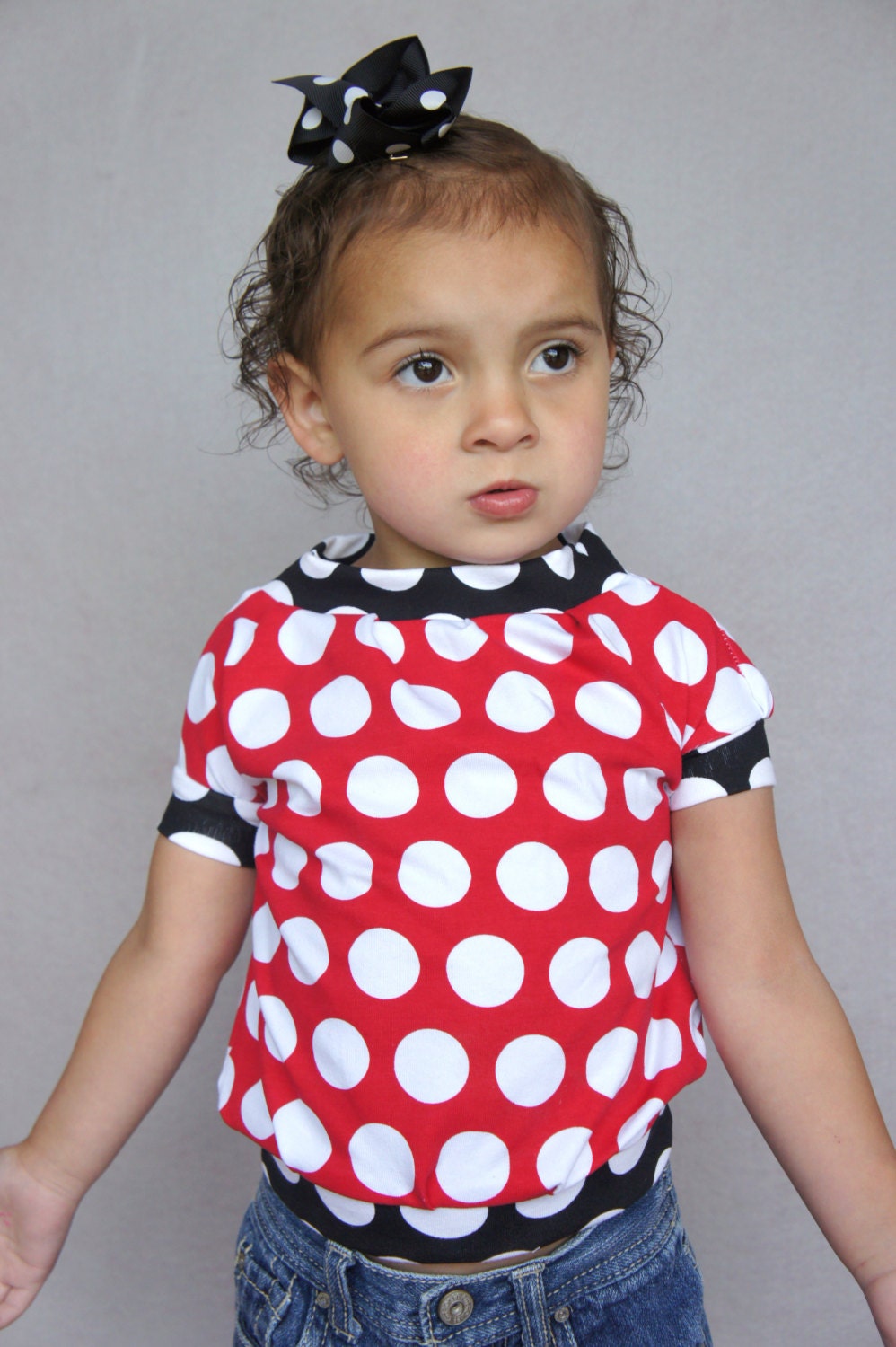 Whimsy Couture Sewing Pattern/Tutorial --Banded Knit Tee -- 6m-12 girls PDF Instant