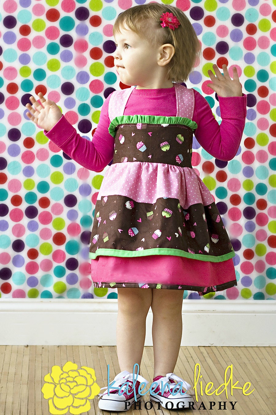 On Sale 2.50 Off Whimsy Couture Sewing Pattern Tutorial ebook -- Chloe Dress --12m through 12 girls PDF INSTANT