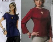 Vogue V 2967 Sandra Betzina Design Today's Fit Misses Top Sewing pattern, One Size,  Bust 32 to 55, Uncut