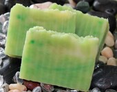 Lemongrass Shea Butter Soap Hot Process Handmade and Natural