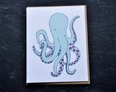 Octopus notecard