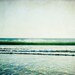 Summer Beach Photography - jade blue green wall art - beach seashore decor - California beach photography - waves photo 8x10 - Jade Beach