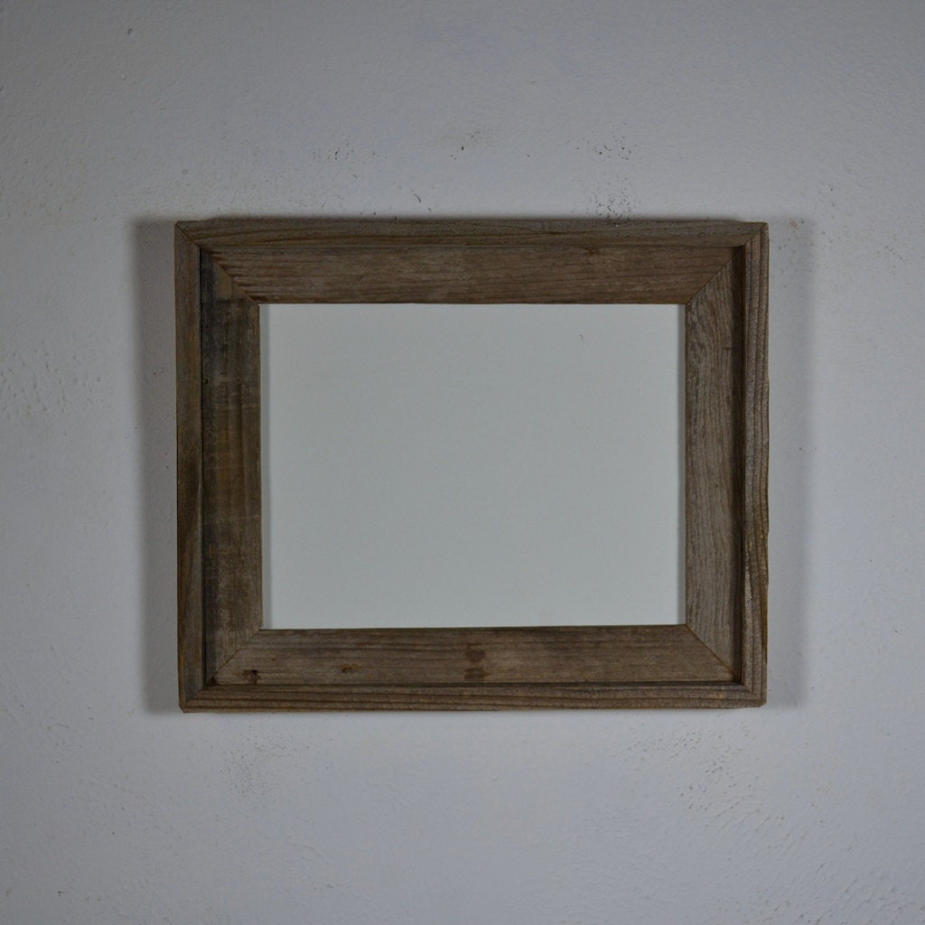 8 1/2 x 11 reclaimed barnwood picture frame