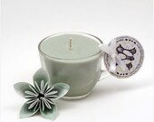 Choose Your Scent Soy Wax Candle in a Reused Punch Glass