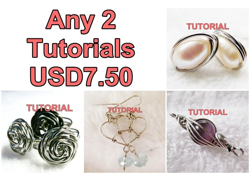 Tutorial Package - Any 2 Tutorials for USD7.50