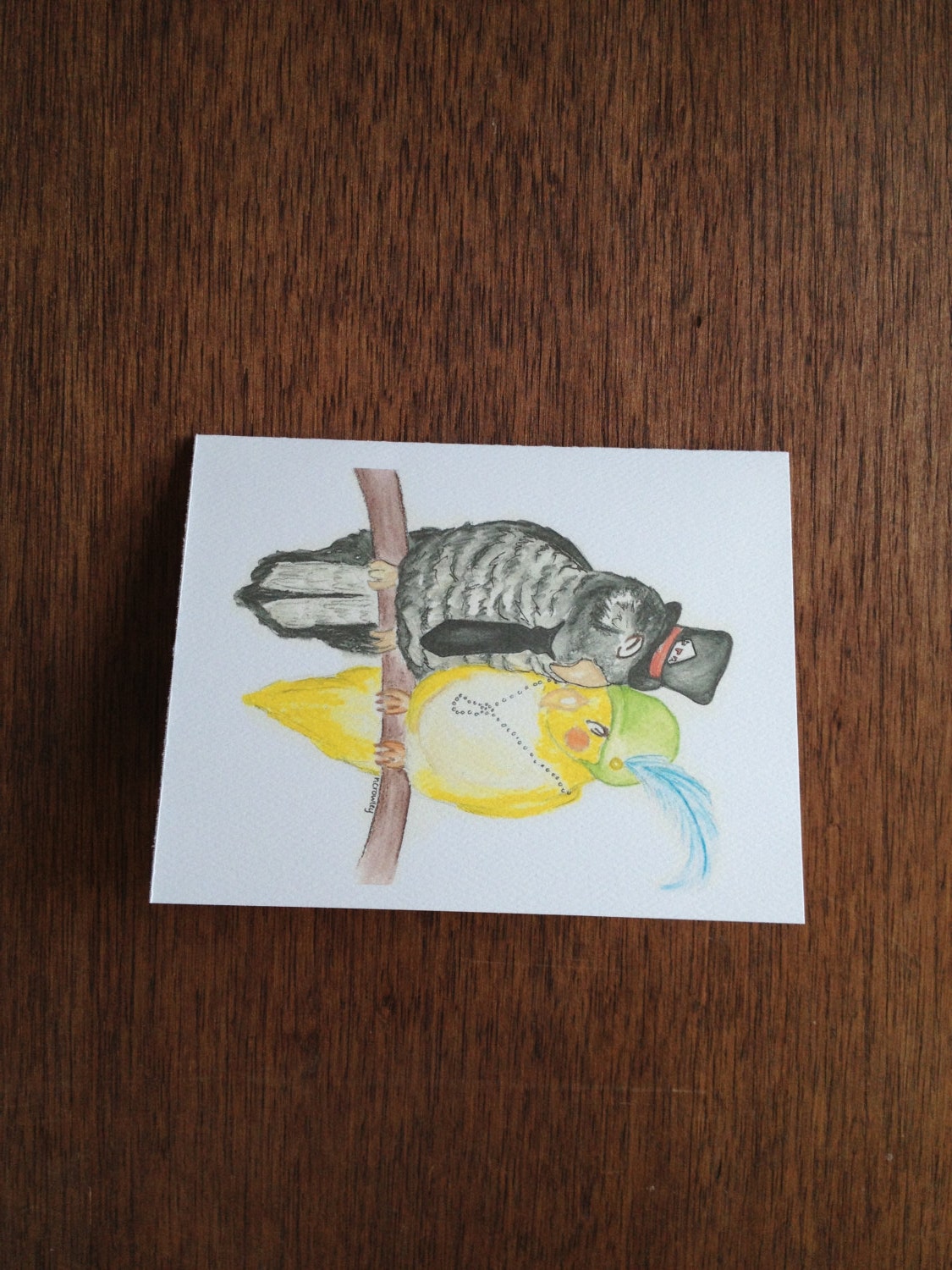 Flapper Love Birds Notecard Set