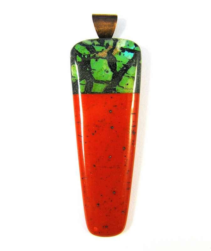 Southwestern Landscapes Series - Rojo Pendant
