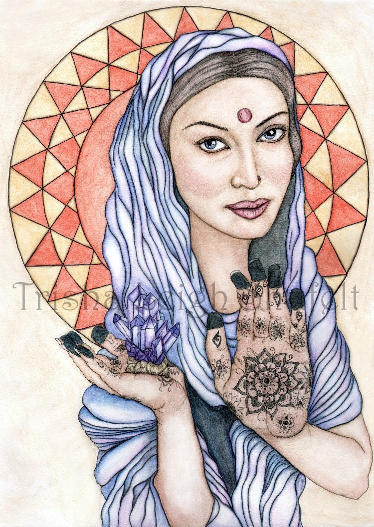 Crystal Devi 11x14 Giclee Limited Edition Print