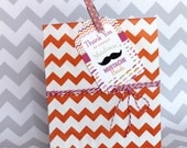 Mustache Bash Girl Birthday Favor Bag Kit