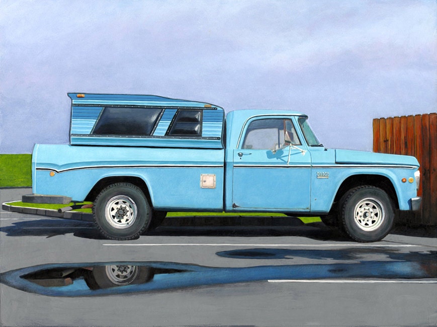 Pickup Camper 11x14  - limited edition archival print 51/100