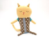 Georgie Mini Kitty Cat in Pajamas Cotton Monster