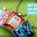Moving Sale - Alcott (Books) - necklace Charm handmade with Scrabble Wood Tile ... Jewelry Art by HomeStudio