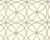 Comma---Swinging in Chalk and Slate---1 yard--Zen Chic for Moda Fabrics