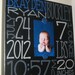 Baby Birth Information Canvas Frame 14x14