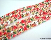 Curb Chain Flower Pattern 7.5x5.5mm Steel - 18 inch - 1 pc - 5999-M