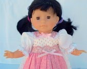 15 inch doll clothes - 16 inch doll clothes - Sweet Pink Dress