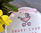 Baby Birth Announcement - New Baby Keepsake Personalized