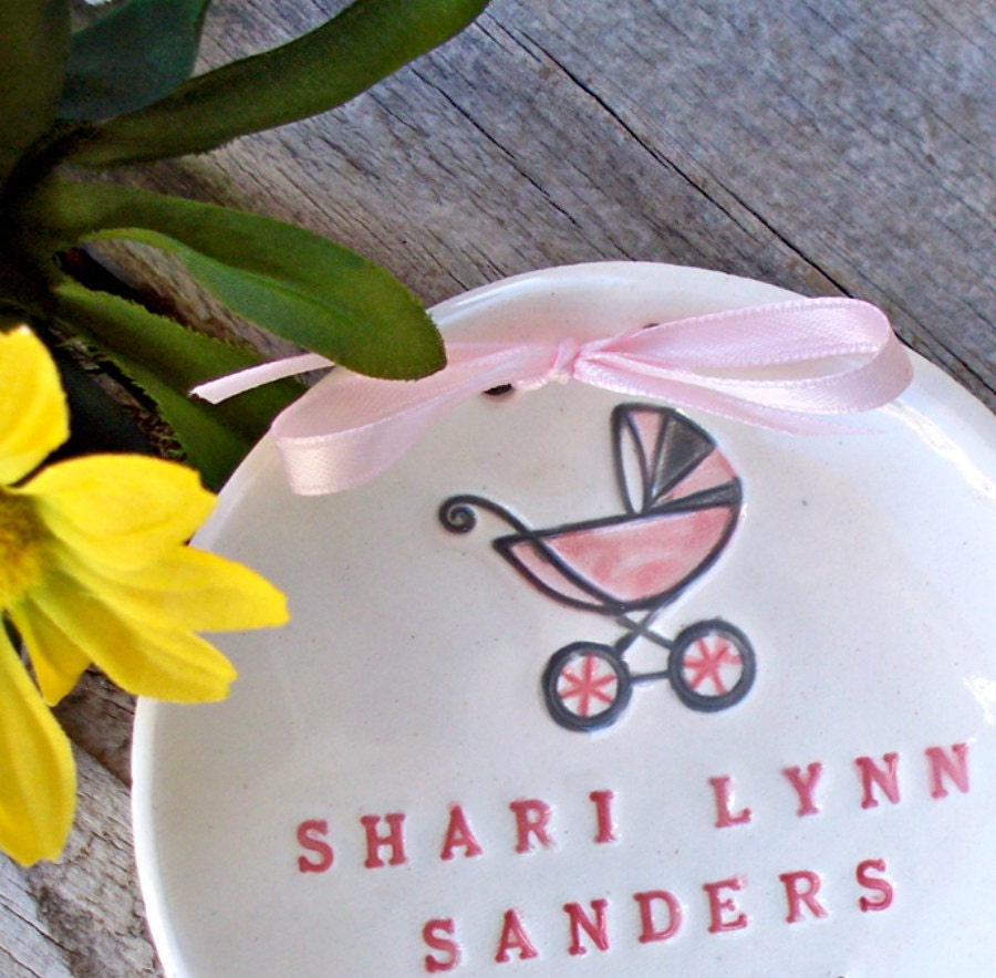 Baby Birth Announcement - New Baby Keepsake Personalized