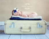 Baby Blanket, Denim Blue, Dusty Blue Rug, Mat, Backdrop, Photography prop, Boy, Girl, Baby Decor  Ready to ship