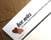 Dirty little Valentine notes - 12 secret tiny love cards
