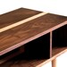 Bucks Coffee Table - Modern - Solid Walnut and Maple