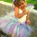 Purple Fairy Tutu only, Toddler Birthday dress up flower princess, you choose size 2t, 3t, or 4t -LILY WOODLAND FAIRY