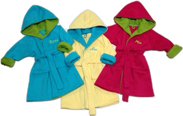 Handmade Toddler/Child  Terry Bathrobe